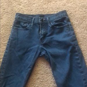 Levi blue jeans